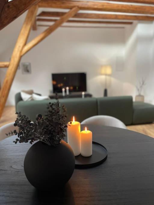 Mosel-Charm - Urige Dachgeschosswohnung - 3 Schlafzimmer Fuer 6 Personen - Liebevoll Renoviert & Gemuetlich Ürzig Exteriér fotografie